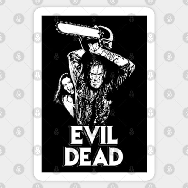 Evil Dead Sticker by CosmicAngerDesign